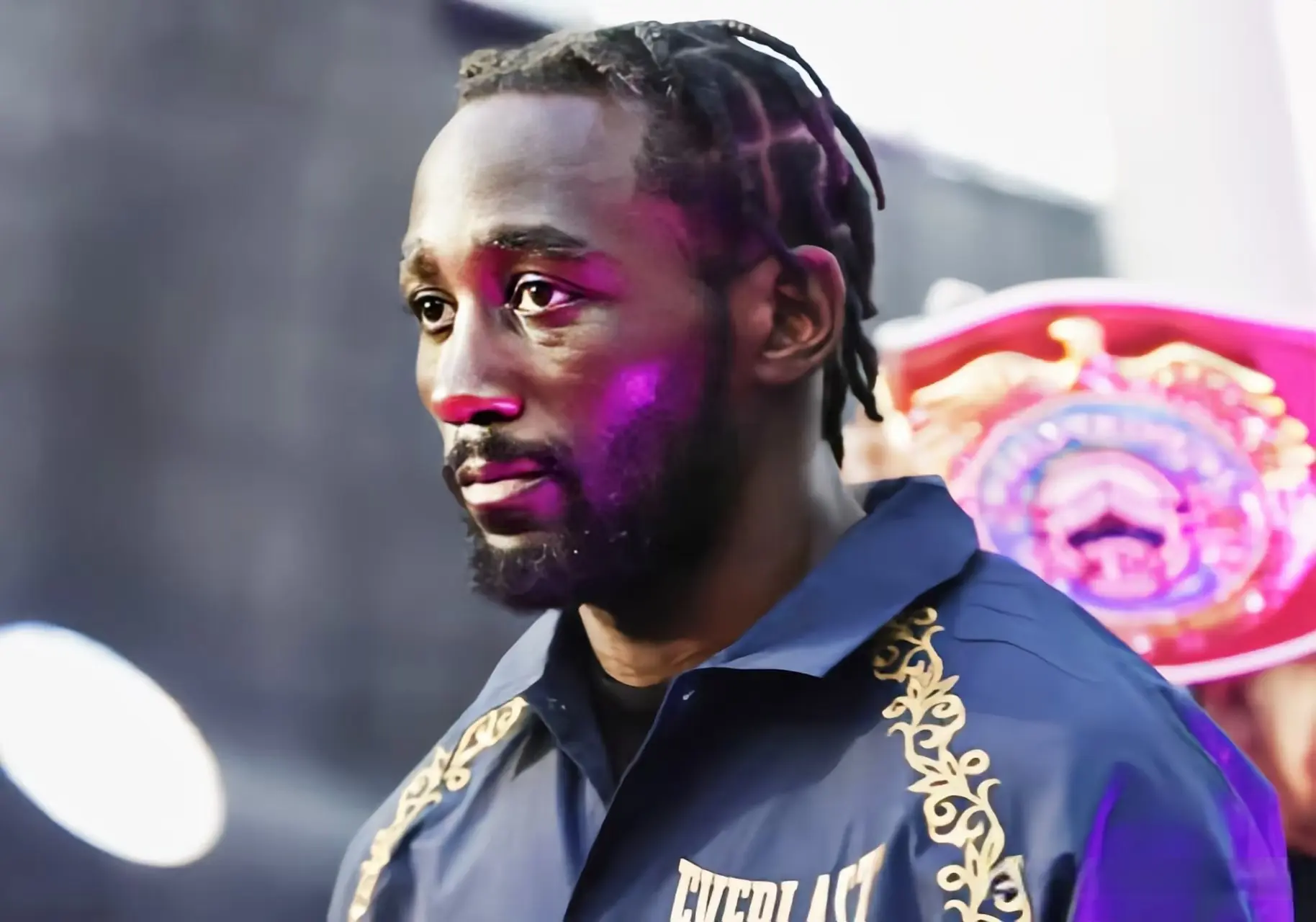 战克劳福德, 磅超中量级, 此的态度相 战克劳福德, 磅超中量级, 此的态度相